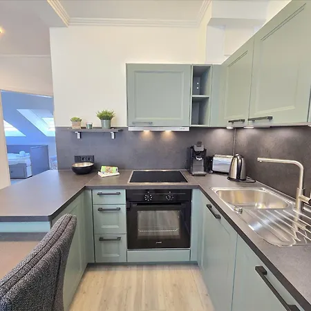 Duenenpark - Komfortplus Mit 2 Schlafzimmern Und Balkon Im Dachgeschoss 281 * Binz