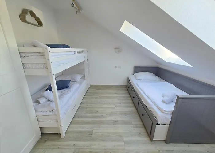 شقة Duenenpark - Komfortplus Mit 2 Schlafzimmern Und Balkon Im Dachgeschoss 281 *