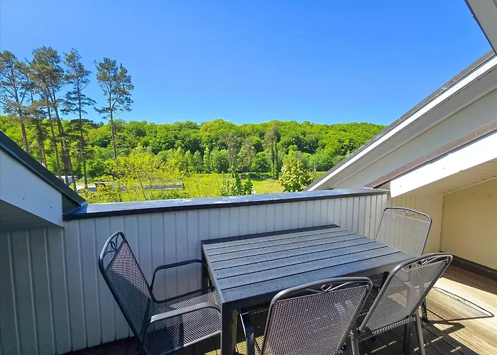 شقة Duenenpark - Komfortplus Mit 2 Schlafzimmern Und Balkon Im Dachgeschoss 281 بينز